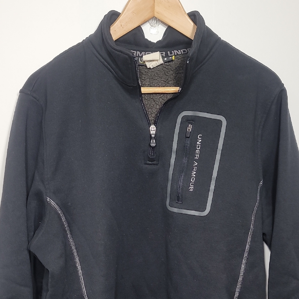Under Armour Black Quarter-Zip Pullover